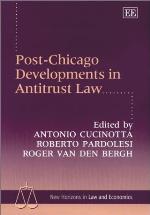 Post-Chicago Developments in Antitrust Law.