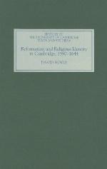 Reformation and Religious Identity in Cambridge, 1590-1644