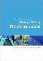 Planning and Installing Photovoltaic Systems