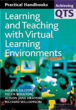 Learning and Teaching with Virtual Learning Environments