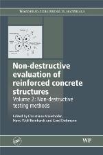 Non-destructive evaluation of reinforced concrete structures