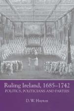 Ruling Ireland, 1685-1742. Irish Historical Monographs Series.