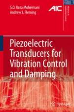 Piezoelectric Transducers for Vibration Control and Damping