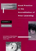 Good practice in the accreditation of prior learning