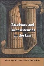 Paradoxes and Inconsistencies in the Law