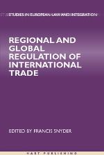 Regional and Global Regulation of International Trade