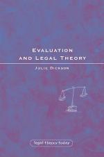 Evaluation and Legal Theory