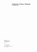 Developments in Prepress Technology.