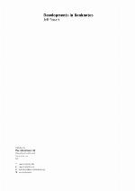 Developments in Banknotes.