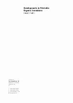 Developments in Printable Organic Transistors.