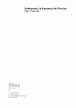 Developments in Nonwovens for Filters.