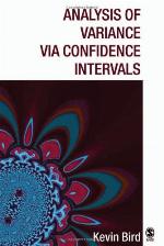 Analysis of Variance Via Confidence Intervals