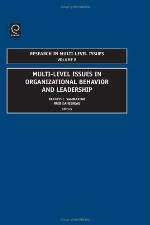Research in Multi-Level Issues, Volume 8