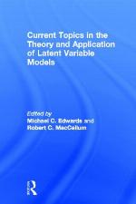 Current Topics in the Theory and Application of Latent Variable Models