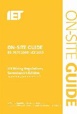On-Site Guide (BS 7671:2008+A3:2015) (Electrical Regulations)