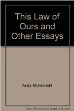 This Law of Ours and Other Essays