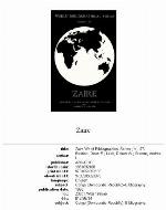 Zaire (World Bibliographical Series)
