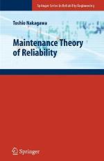Maintenance Theory Of Reliability