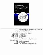 Foundations of expressive arts therapy