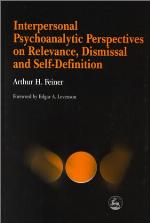 Interpersonal Psychoanalytic Perspectives on Relevance, Dismissal and Self-Definition