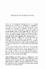 The Human Use of Human Beings