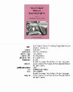 New Zealand Ways of Speaking English