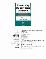 Research Early Year Continuum