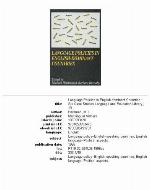 Language Policies/English-Dominant Count