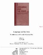 Language and the state : revitalization and revival in Israel and Eire