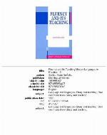 Fluency And Its Teaching (Modern Languages In Practice, 11)