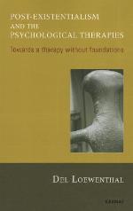 Post-Existentialism and the Psychological Therapies
