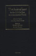 The Rule of Law in the Middle East and the Islamic World