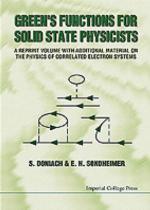 Green's functions for solid state physicists