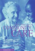 From Poor Law to Community Care