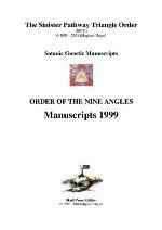 Order of the nine angles manuscripts 1999