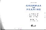 Grammar and Meaning