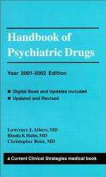 Handbook Of Psychiatric Drugs, 2001-2002