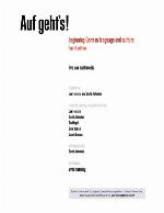 Auf geht's! beginning German language and culture 4th edition