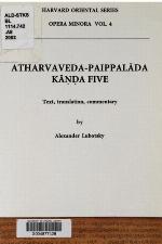 Atharvaveda-Paippalāda, Kāṇḍa five