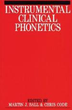 Instrumental Clinical Phonetics