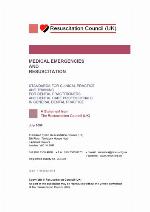 Medical Emergencies And Resuscitation