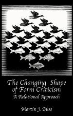 The Changing Shape of Form Criticism