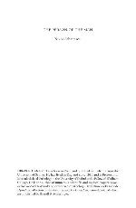 The person of the man