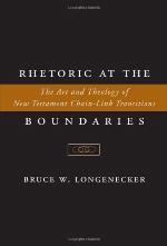 Rhetoric at the Boundaries