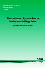 Market-based approaches to environmental regulation