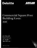Commercial square foot building costs 2008.