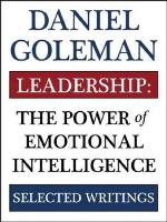 Leadership: The Power of Emotional Intelligence