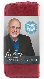 Red Designer Wallet Envelope System (Dave Ramsey's Financial Peace University)