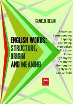 English words : structure, origin and meaning : a linguistic introduction