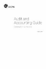 Audit and Accounting Guide
